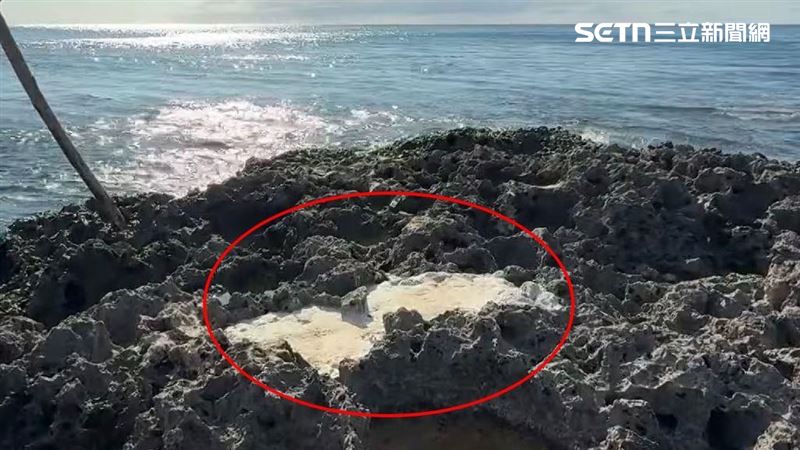 墾丁礁岩「像補蛀牙」變水泥!兇手身份曝