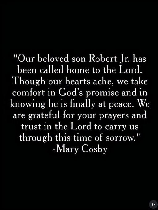 瑪莉寇司比透過聲明證實死訊。（圖／翻攝自瑪莉寇司比IG）