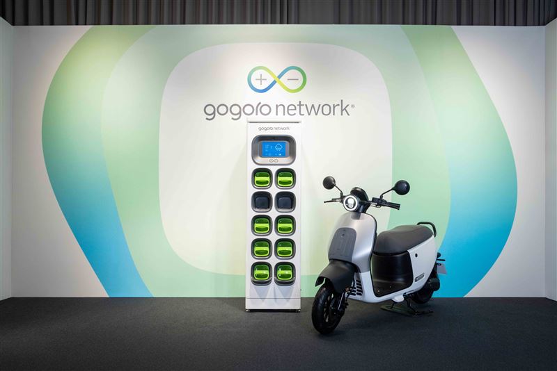 Gogoro全新輕量化換電站「GoStation Q」。（圖／Gogoro提供）