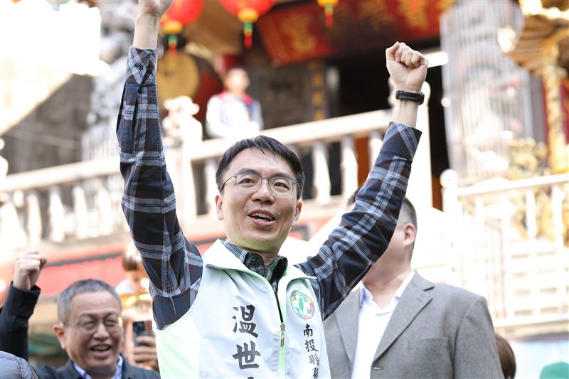 民進黨南投縣長參選人温世政（圖／翻攝自温世政臉書）