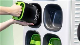 Gogoro全新輕量化換電站「GoStation Q」。（圖／Gogoro提供）