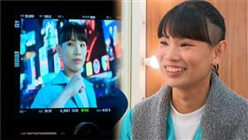 羽球球后戴資穎現身電視台數位虛擬棚。（圖／業者提供）