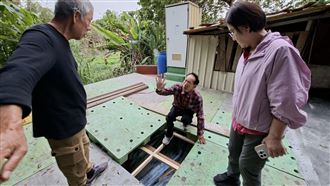 「垃圾山加蓋」偷倒藏旱溪　居民怒轟惡劣