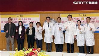 台大與中研院合作開發PanMETAI平台。（圖／記者蔣季容攝影）