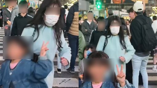 台女童澀谷打卡遭惡意撞飛！畫面曝日網怒