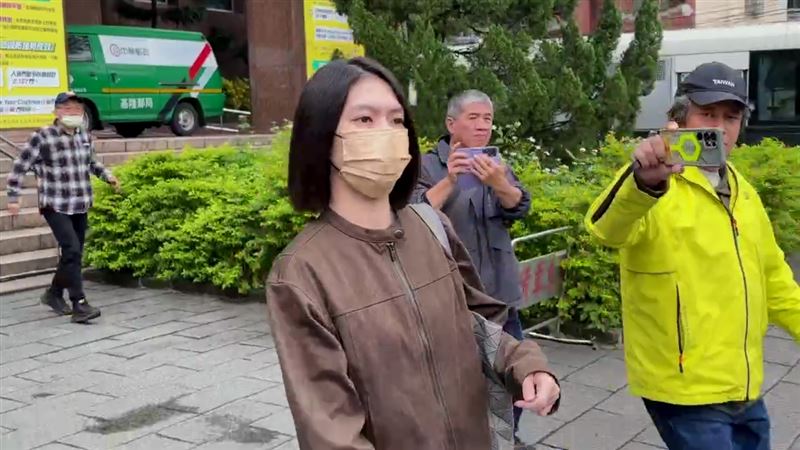 林渝鈞的蔣姓前妻以20萬元交保。（圖／翻攝畫面）