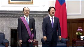 總統賴清德頒授旅日棒球名將王貞治「一等景星勳章」（圖／翻攝畫面）