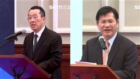 林佳龍夫婦存款過億，夫人另持有上億元股票；顧立雄則有要價百萬元的手錶與67萬元的高爾夫球證。（組合圖／翻攝畫面）