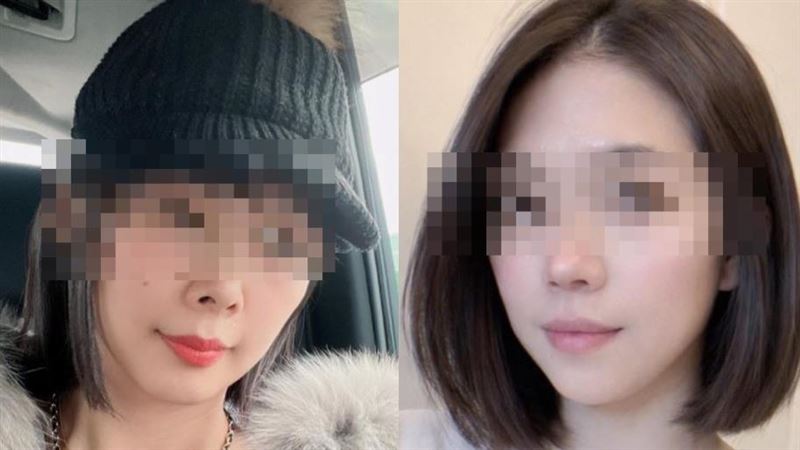 檢察官林渝鈞的李姓女密友（左）、蔣姓前妻（右）。（圖／翻攝畫面）