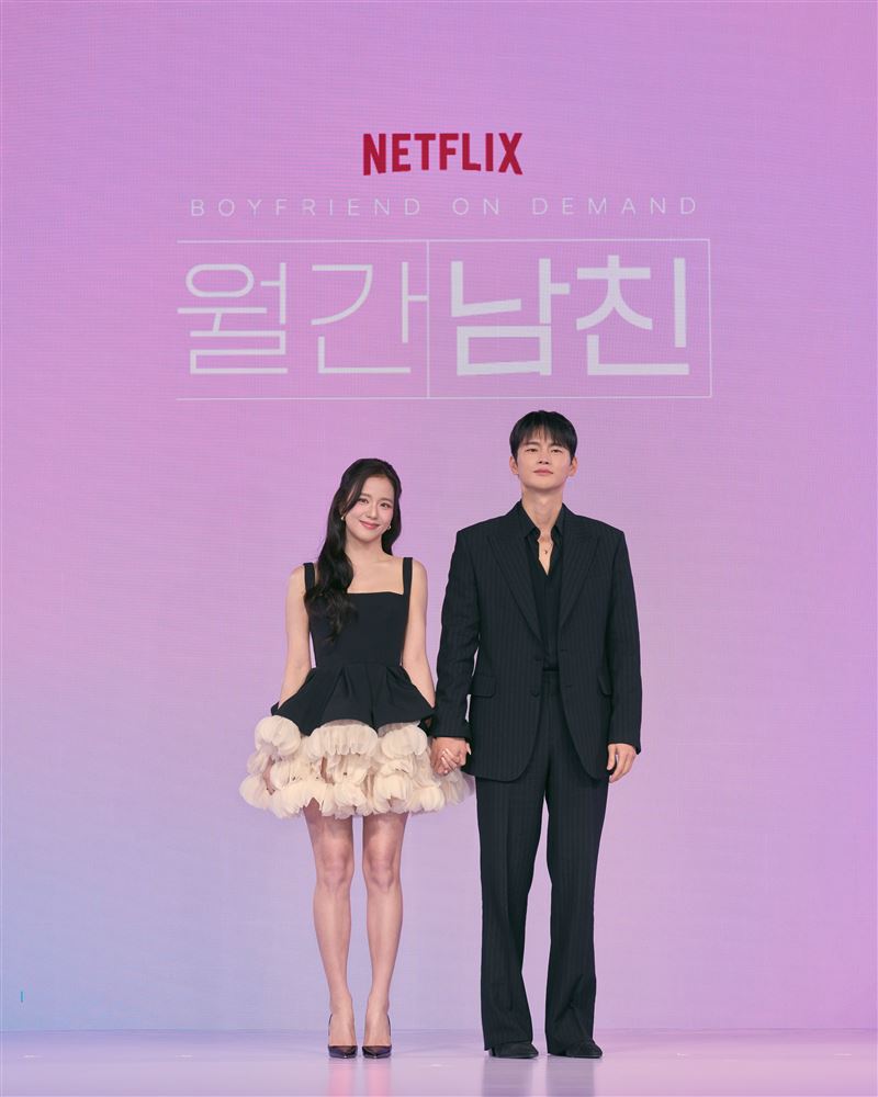 《訂閱男友》由BLACKPINK成員Jisoo智秀、男星徐仁國主演。（圖／Netflix提供）