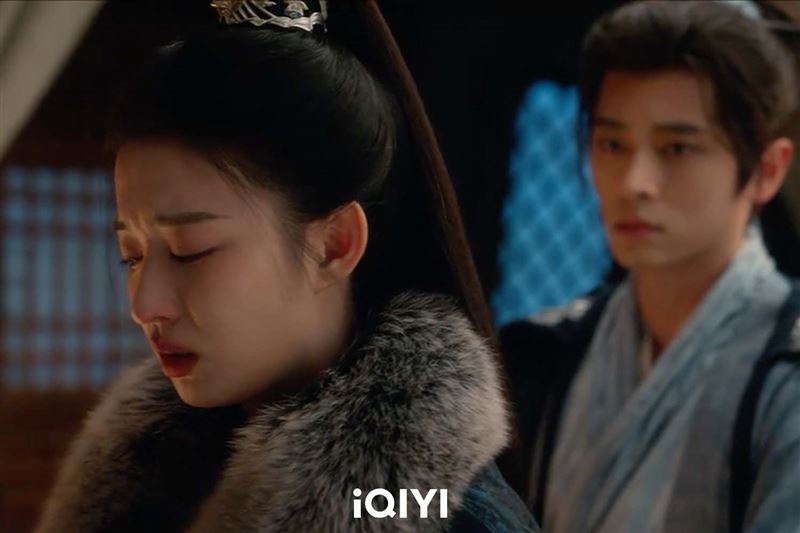 丞磊（右）撒嬌求王楚然（左）原諒。（圖／愛奇藝國際版提供）