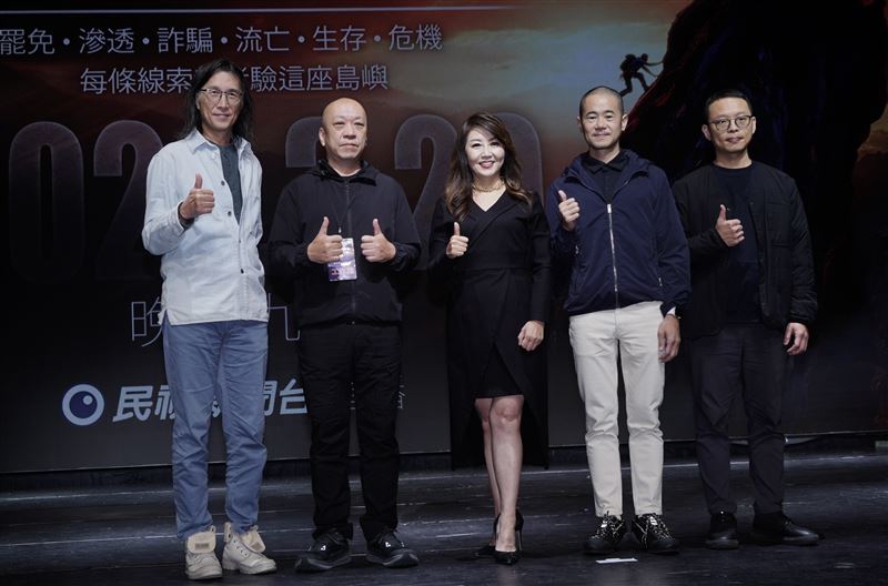 廖筱君（中）出席新節目記者會。（圖／記者趙于瑩攝影）