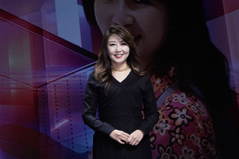 廖筱君出席記者會。（圖／記者趙于瑩攝影）