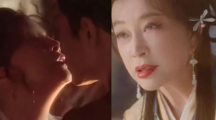 劉曉慶75歲吻戲上熱搜 網諷:男主工傷?