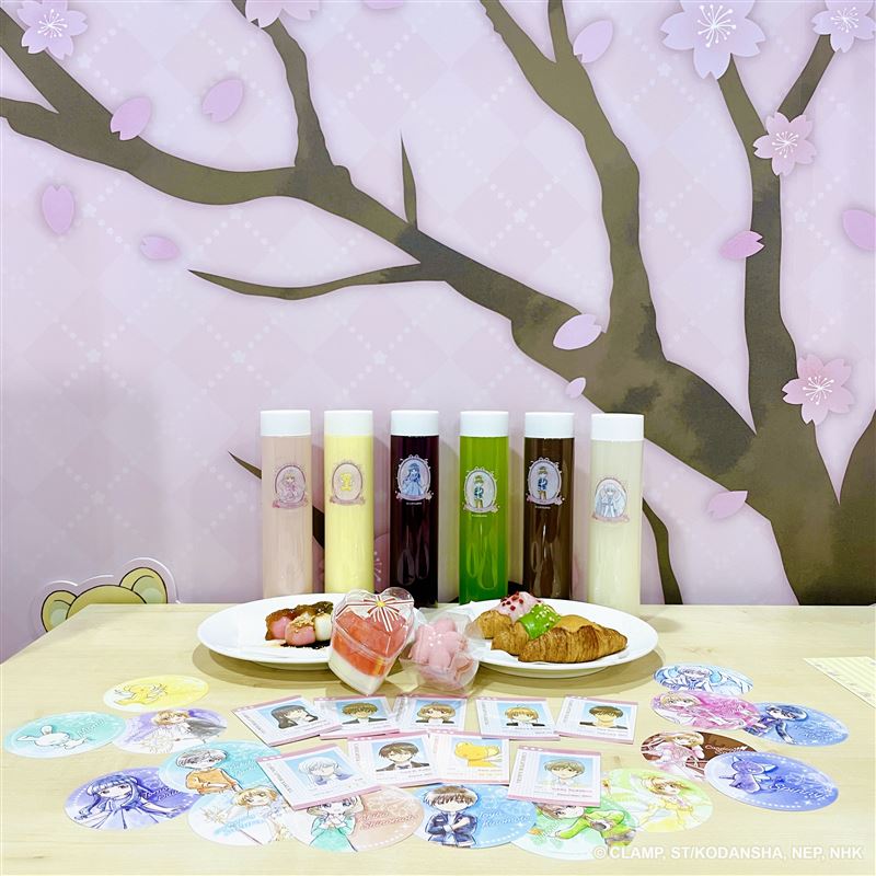 配合春天到來，快閃店推出全新設計的限定餐點，從外觀到風味皆呼應透明牌篇的輕柔氛圍。（圖／主辦單位提供）