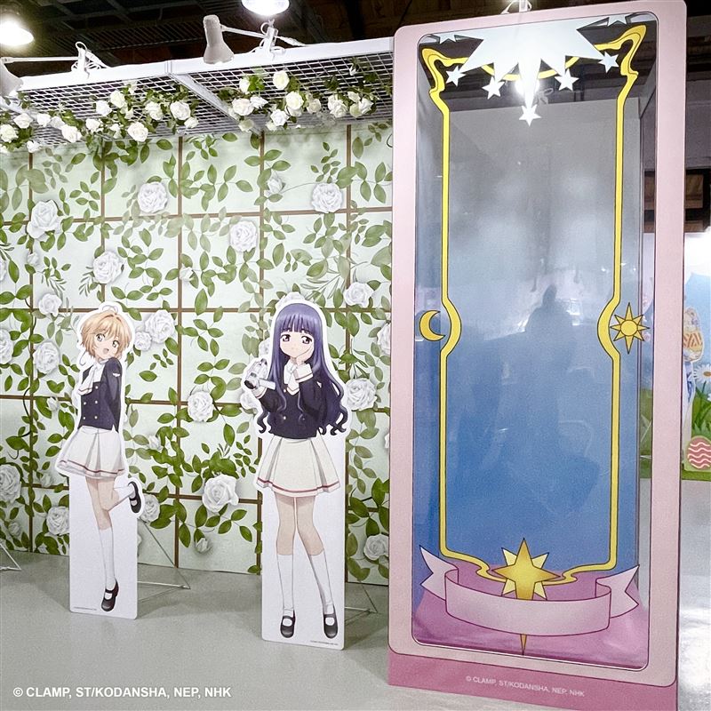 現場同時設置&nbsp;「透明牌裝置」，可實際走入其中拍照。（圖／主辦單位提供）