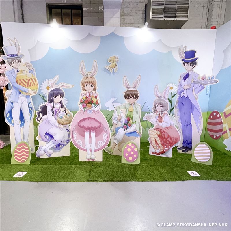 快閃店特別展出復活節主題繪圖。（圖／主辦單位提供）