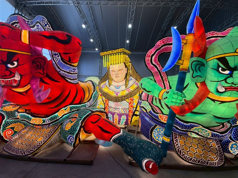 日本睡魔師駐點嘉義打造台灣限定睡魔燈籠