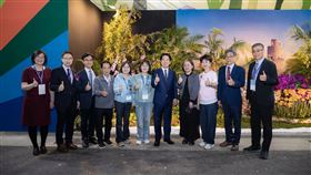 賴清德出席臺灣國際蘭展暨花卉科技展。（圖／總統府提供）