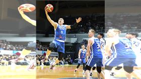 台灣隊長陳盈駿稱讚球隊防守表現優異。（圖／籃協提供） 