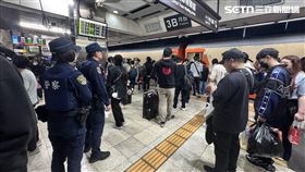 台鐵、高鐵收到「殺人、放炸彈」恐嚇，鐵路警察局已加強警戒、巡檢。（圖／翻攝畫面）