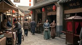 古代街上沒有女廁，如果女子上街憋不住怎麼辦？真相令人好奇。（示意圖／AI生成）