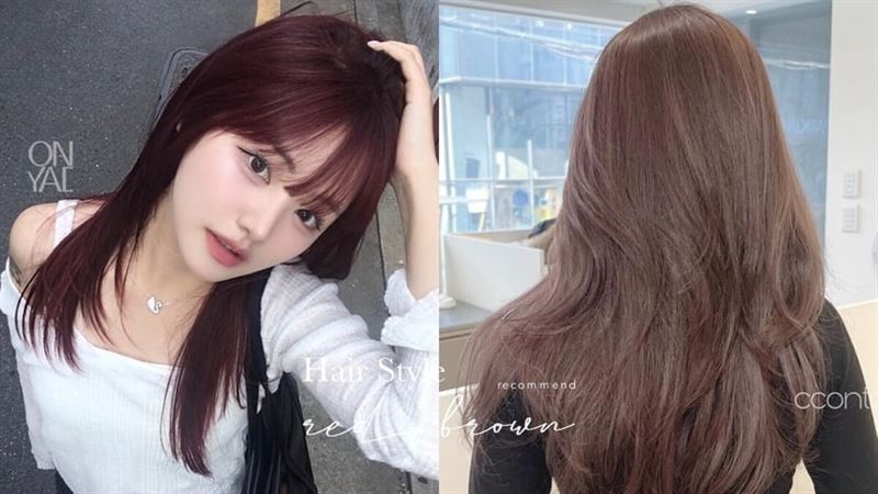 春夏紅棕髮色推薦　秒提亮氣色、人緣爆棚