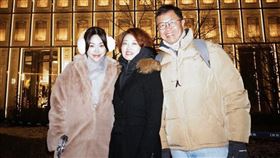 吳中純與女兒梅嬿翎、老公梅聖旻一家三口感情相當好。（圖／翻攝自梅嬿翎IG）