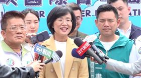 民進黨新北市長參選人蘇巧慧出席三峽國際青年商會元宵節活動（圖／翻攝畫面）