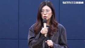 鄭麗文說在面對228要謙卑，接著還點名感謝馬英九（圖／翻攝畫面）