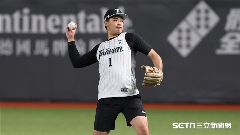 經典賽台灣隊投手陳柏毓登上熱搜。（圖／記者劉彥池攝影）