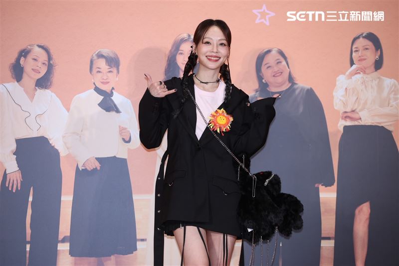 孫淑媚在《陽光女子合唱團》中飾演受刑人「阿珮」。（圖／記者鄭孟晃攝影）