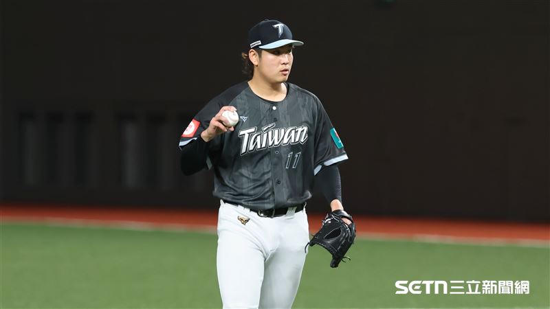 台日棒球國際交流賽，經典賽台灣隊先發投手古林睿煬3局失1分。（圖／記者劉彥池攝影）