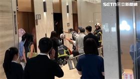 台電,高雄,電梯,義享天地,停電（圖／翻攝畫面）