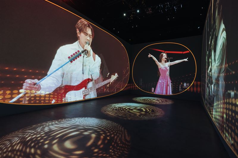 北流常設展再添星光!告五人「宇宙超有趣」巡演進駐。(圖/北流提供)