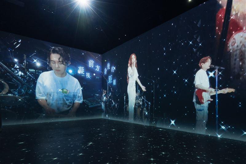 北流常設展再添星光!告五人「宇宙超有趣」巡演進駐。(圖/北流提供)