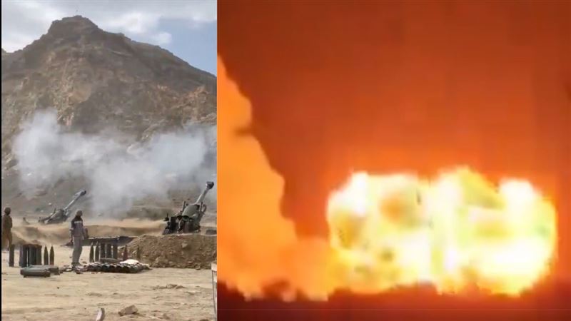 阿富汗與巴基斯坦衝突升高，兩國宣告公開戰爭。（圖／翻攝自X平台 @rshereme）