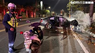 BMW撞消防栓釀1死2傷！駕駛送醫…救不回