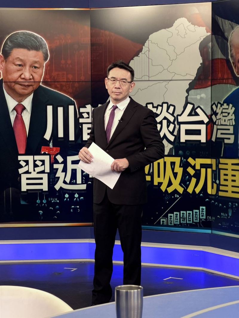 劉寶傑宣布回歸。（圖／東森財經台提供）