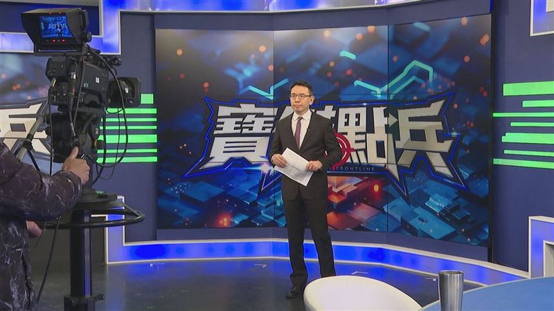 劉寶傑試錄新節目。（圖／東森財經台提供）