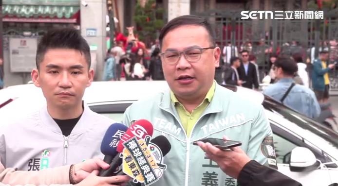 對於桃園市長選戰，王義川表示，選對會還在徵詢各方人選，應該快了，黨怎麼決定他就全力支持（圖／翻攝畫面）