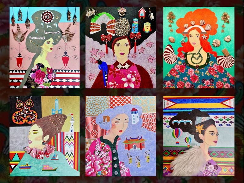 透過女性、花布與土地的交織，劉晨筠讓文化不被封存於過去，而是在當代生活中持續呼吸。（圖／花路文創提供）