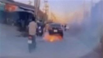 泰妻看YT自學土製炸彈　引爆小三車瞬間曝