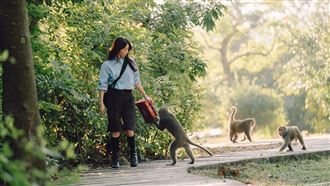 邵雨薇到動物園上班！自曝是Panchi的父母