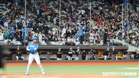 台日棒球國際交流賽，北海道火腿鬥士隊和味全龍之戰僅吸引17026位球迷進場。（圖／記者劉彥池攝影）