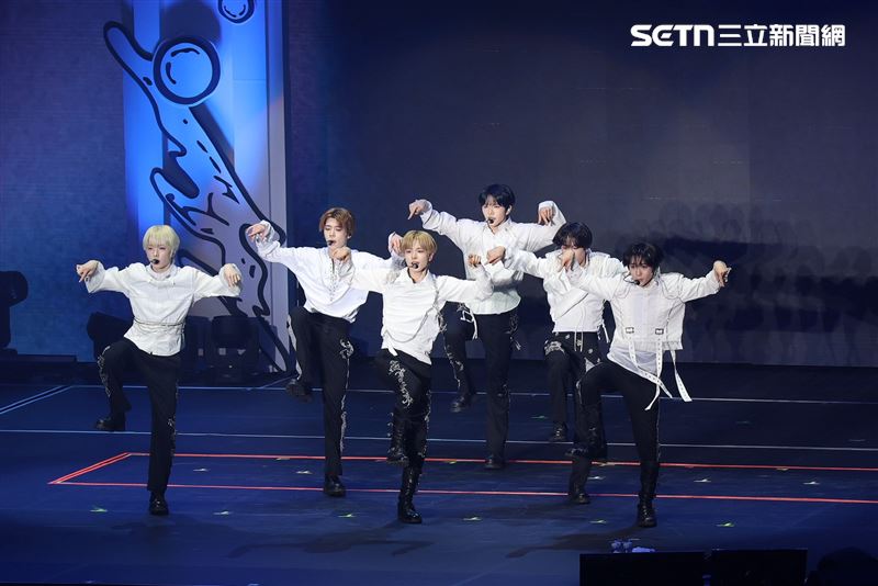 NCT WISH一開口,8000多名西珍妮嗨翻。(圖/記者鄭孟晃攝影)