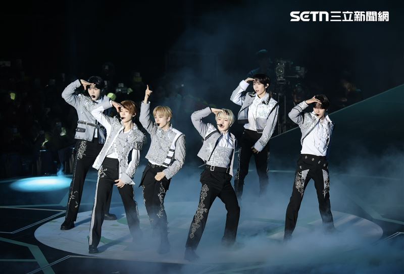 NCT WISH林口體育館開唱。(圖/記者鄭孟晃攝影)