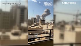 以色列轟炸伊朗首都德黑蘭。（圖／AP／StringersHub 授權）