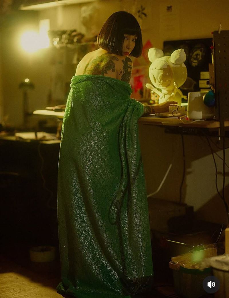 梁云菲辣照流出。（圖／翻攝自IG）