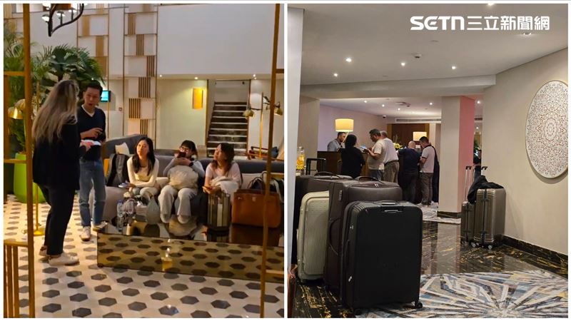 獨/以伊開戰!台灣夫妻卡杜拜:回不了家